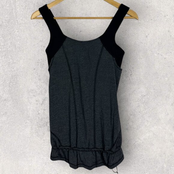 Lululemon Run For‎ Your Life Tank Womens Size 6 Built In Bra Yoga Activewear Top - Picture 9 of 13